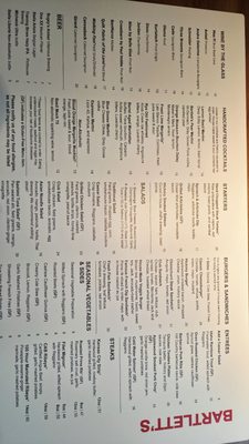 Menu photo 2 Bartlett's Austin, TX Menu photo 2 Bartlett's Austin, TX