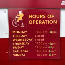 Mai Tong Thai Food - Hours September 2022