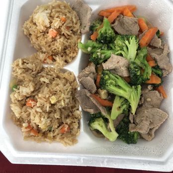 Rice & Spicy - Beef and broccoli with fried rice - Thai Near Me - San Antonio, Texas Rice & Spicy - Beef and broccoli with fried rice - Thai Near Me - San Antonio, Texas
