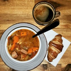 Wapiti Bean Co. Roastery & Cafe - Harvest Ham Soup.