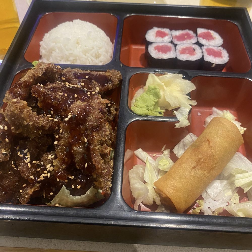 Rainbow Sushi - Bento box as usual - Sushi Bars Near Me - Germantown, Maryland Rainbow Sushi - Bento box as usual - Sushi Bars Near Me - Germantown, Maryland