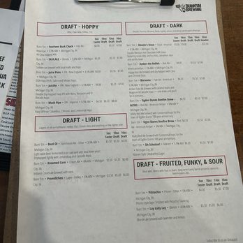 Burn 'Em Brewing - Drink menu - Brewpubs Near Me - Michigan City, Indiana