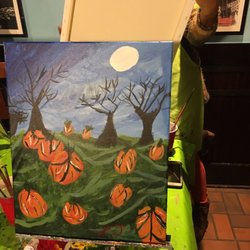 Yaymaker - My replica of the displayed painting.