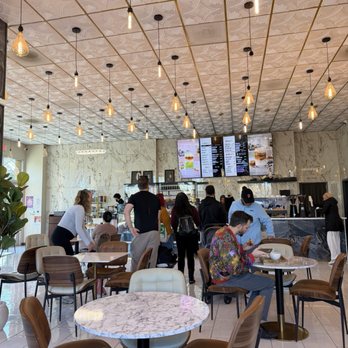 Milyar Coffee - Interior - Saturday morning 9:30am - Coffee Roasteries Near Me - Santa Clara, California