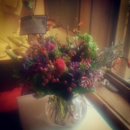 Beautiful autumn flower arrangement!