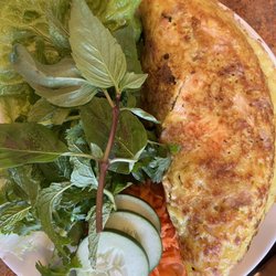 Pho Viet Vietnamese Cuisine - X3. Vegetarian Crepe Banh Xeo Chay