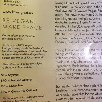 Loving Hut - Vegan Near Me - Orlando, Florida