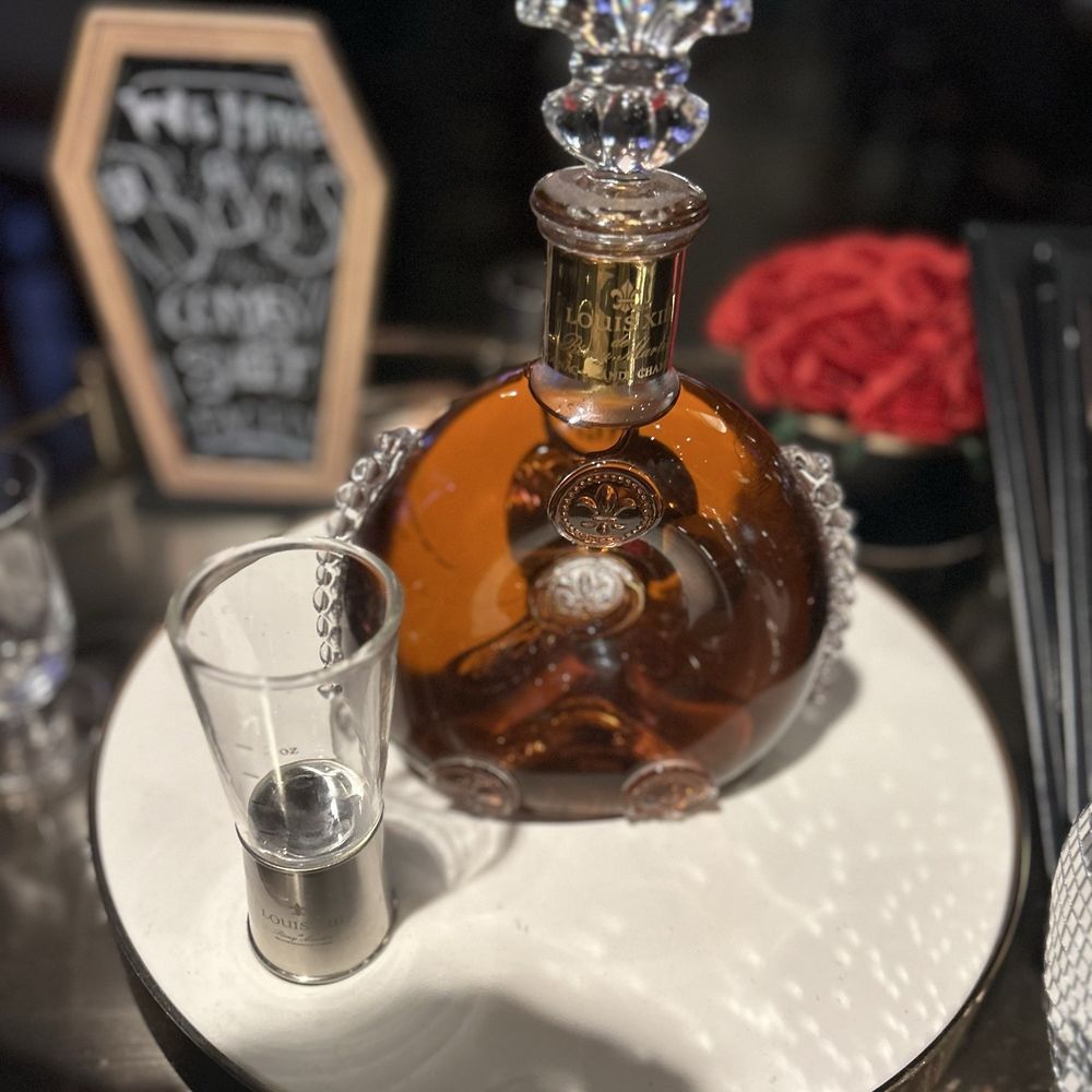 Briquette - I thought I had a picture of my plate but I guess not. But I did snap a pic of this aged cognac. - Seafood Near Me - New Orleans, Louisiana Briquette - I thought I had a picture of my plate but I guess not. But I did snap a pic of this aged cognac. - Seafood Near Me - New Orleans, Louisiana