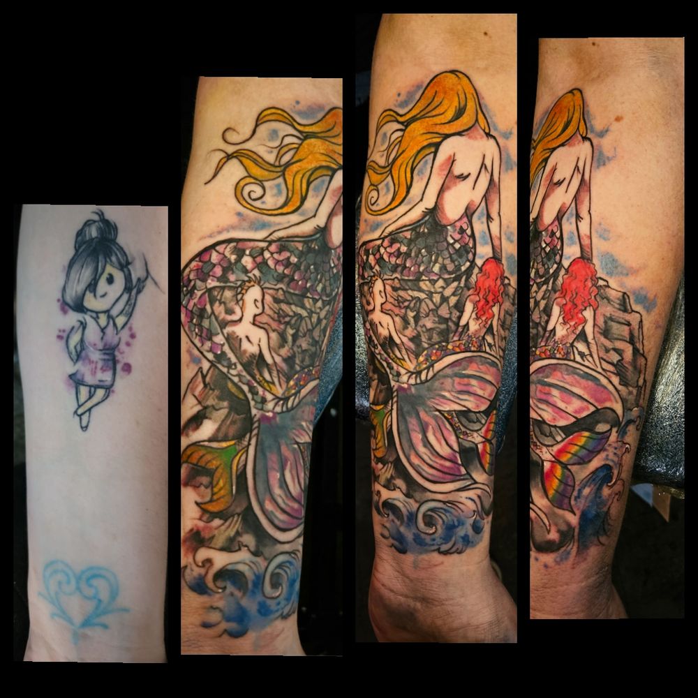 Cross Over Tattoo Studio Logo
