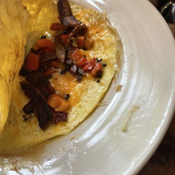 Frothy Monkey - Broadbent Omelette, lacking filling - Cafes Near Me - Birmingham, Alabama