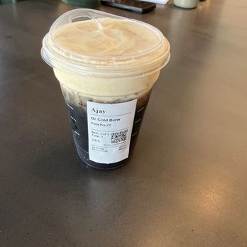 Starbucks - My Pistachio Cream Cold Brew - Coffee & Tea Near Me - Orlando, Florida Starbucks - My Pistachio Cream Cold Brew - Coffee & Tea Near Me - Orlando, Florida
