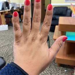 Gel Manicure with color # 367 Gel Manicure with color # 367