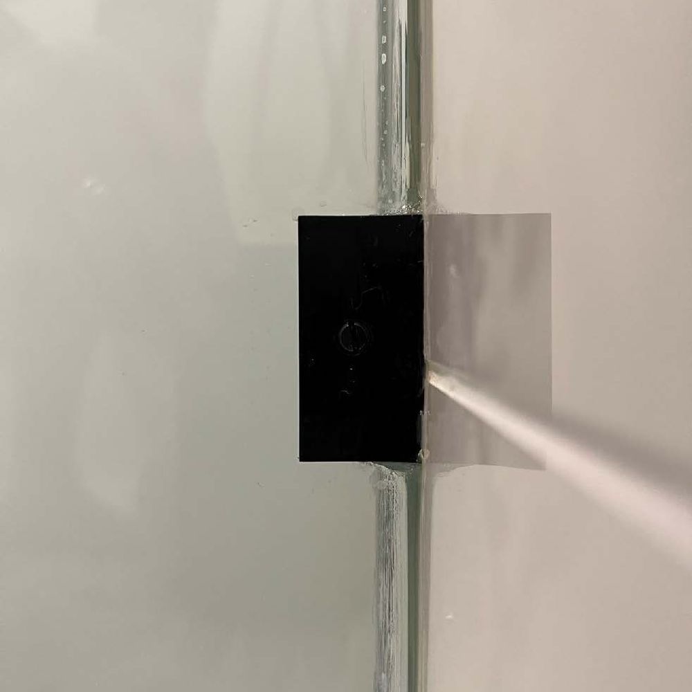 Nailed It Construction and Design - Glass has 1" gap on top and no gap on bottom - General Contractors Near Me - Childs, Pennsylvania