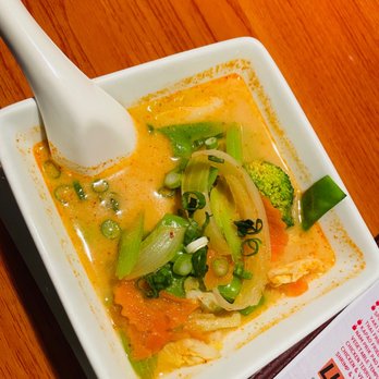 Best Thai & Sushi - Tom Kha Veggie Soup - Thai Near Me - Zephyrhills, Florida