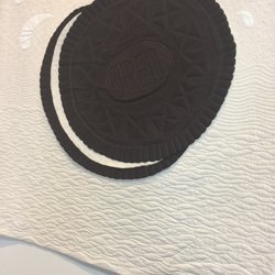Berea Arts Council - My favorite fun quilt.  i'm imagining that the white background is milk!