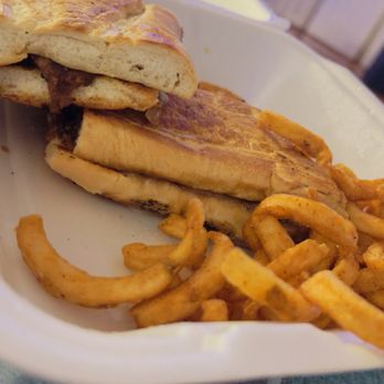 Beef O Brady's - Steak Garlic Melt and Curly Fries Side - American Near Me - Lakeland, Florida