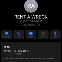 Priceless Car Rental - This is the number that called me, I only saw the number at first but when I was looking through my calls I noticed the name