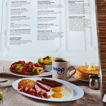 IHOP - This is their Main Fall/Winter Menu - Page 7.  Menu updated September 2023.  Photo taken December 5, 2023. - American Near Me - Virginia Beach, Virginia