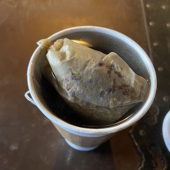 The Bun Shop - Loose leaf French lavender tea. The aroma was heavenly and it tasted just as good!! - Breakfast & Brunch Near Me - Baltimore, Maryland
