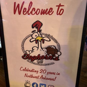 Foghorn's - Chicken Wings Near Me - Fayetteville, Arkansas