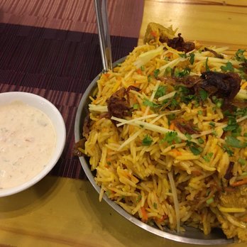 Royal Restaurant - Biryani comes with a yummy yogurt sauce, which I used on the grilled meats. - Indian Near Me - Angeles, PAM