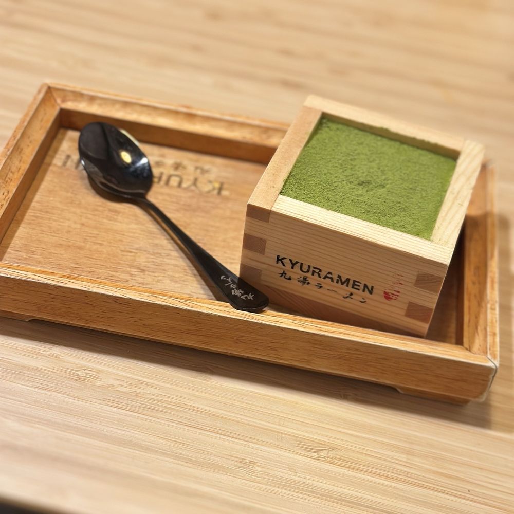 Kyuramen - Brookline - Matcha Tiramisu - Ramen Near Me - Brookline, Massachusetts
