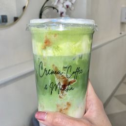 Iced Strawberry Matcha Latte