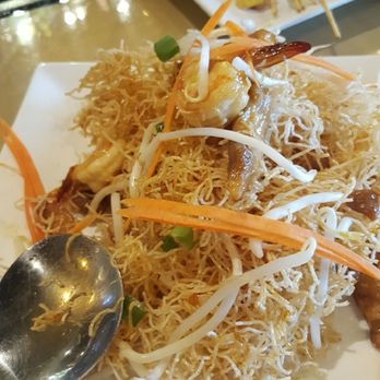 Tasty Thai - Crispy noodles. Way too sweet, but shrimp were good. - Thai Near Me - Modesto, California Tasty Thai - Crispy noodles. Way too sweet, but shrimp were good. - Thai Near Me - Modesto, California