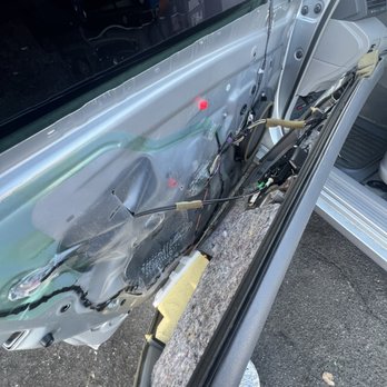 Tony's Auto Services - Tony removed door panel to diagnose the issue. - Auto Repair Near Me - Rosemead, California