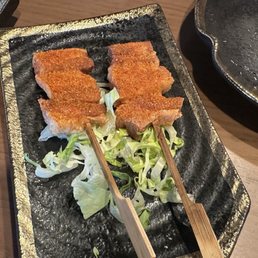 Ton Negima Yakitori (2) Pork Belly And Scallion