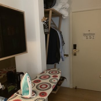 Copenhagen Strand - The view to the door from the corner of the bed. I closed the bathroom door or that'd be all you saw. - Hotels Near Me - Copenhagen, 84
