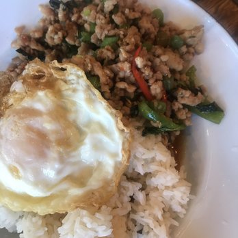 Sup Thai Kitchen - Spicy basil with ground chicken - Thai Near Me - Fresh Meadows, New York Sup Thai Kitchen - Spicy basil with ground chicken - Thai Near Me - Fresh Meadows, New York