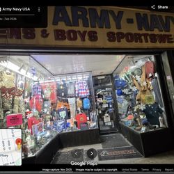 Army Navy - Looks like a horrible flea market that needs to be shut down