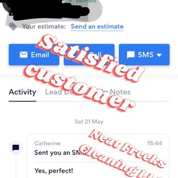Neat Freeks Cleaning - Customer review - Home Cleaning Near Me Neat Freeks Cleaning - Customer review - Home Cleaning Near Me
