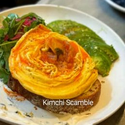 Kimchi Scramble (my typo on the photo. Oops!) - - - 9/23/2025 Kimchi Scramble (my typo on the photo. Oops!) - - - 9/23/2025