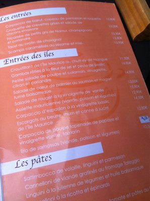 Menu photo 1 Les Marmites du Monde Ixelles, BRU