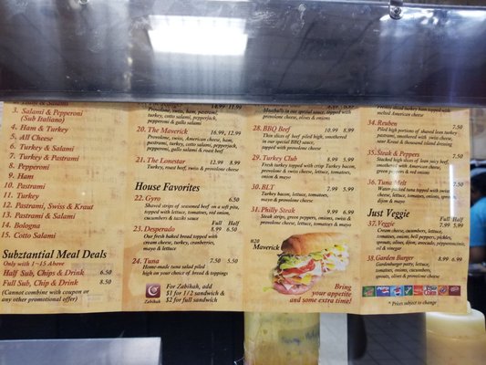 Menu photo 7 Subz N Stuff Irving, TX