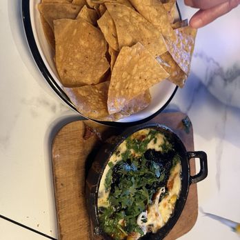 Oak & Ember - Appetizer smoked burnt ends fundido. - Halal Near Me - Ontario, California Oak & Ember - Appetizer smoked burnt ends fundido. - Halal Near Me - Ontario, California