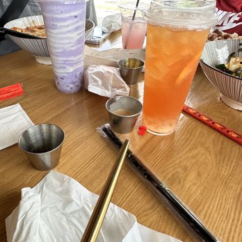 Mirin Fusion Kitchen - Tara Boba and Grapefruit Oolong Tea - Asian Fusion Near Me - Augusta, Georgia Mirin Fusion Kitchen - Tara Boba and Grapefruit Oolong Tea - Asian Fusion Near Me - Augusta, Georgia