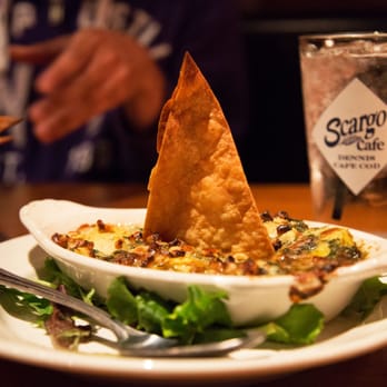 Scargo Cafe - Artichoke and Spinach Dip - American Near Me - Dennis, Massachusetts Scargo Cafe - Artichoke and Spinach Dip - American Near Me - Dennis, Massachusetts