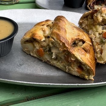 Cornish Pasty Co - chicken pot pie pasty - Vegan Near Me - Jerome, Arizona