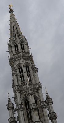 Historic Leuven Town Hall by null