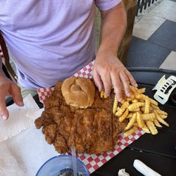 Chubby's Restaurant - Fried pork tenderloin sandwich!