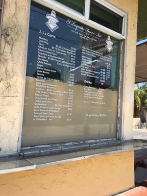 Menu photo 7 El Taquito Drive-In Colton, CA Menu photo 7 El Taquito Drive-In Colton, CA