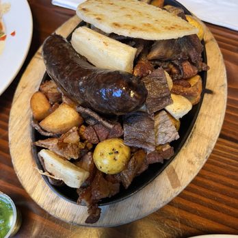 Colombia In Park Slope - Picada Colombiana (blood sausage) - Colombian Near Me - Brooklyn, New York