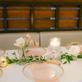 The Wedding Bae Planner - Blush and gold wedding decor - Wedding Planning Near Me