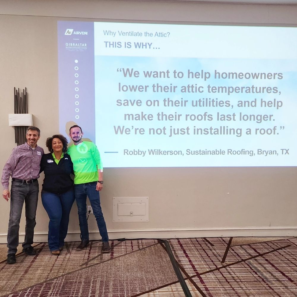 Slide of Sustainable Roofing