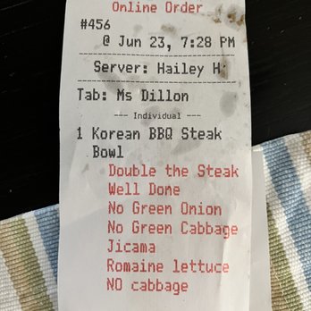 Jacks Urban Eats - Clearly what was requested. Thank God I'm not allergic to items still in my salad. - American Near Me - Roseville, California