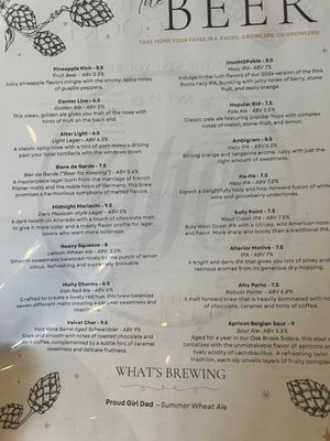 Menu photo 5 Alter Brewing + Kitchen Oak Brook, IL