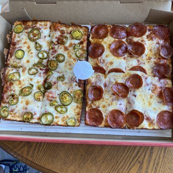 Jet's Pizza - Pepperoni and Jalapeño - Pizza Near Me - Chicago, Illinois